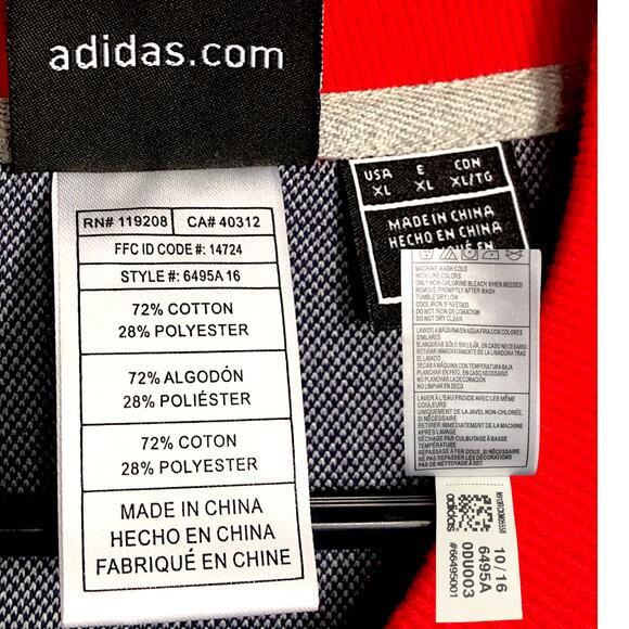 New England Revolution XL Adidas Jacket - New & Unused w/ Tags - Picture 7 of 13